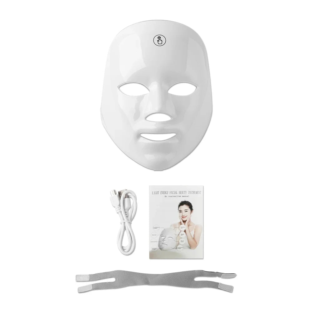 Rechargeable LED Photon Therapy Mask